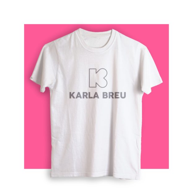 Playera blanca Karla Breu